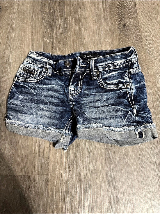 Miss Me Pants - Miss Me Denim Jean Shorts Blue Waist 23
